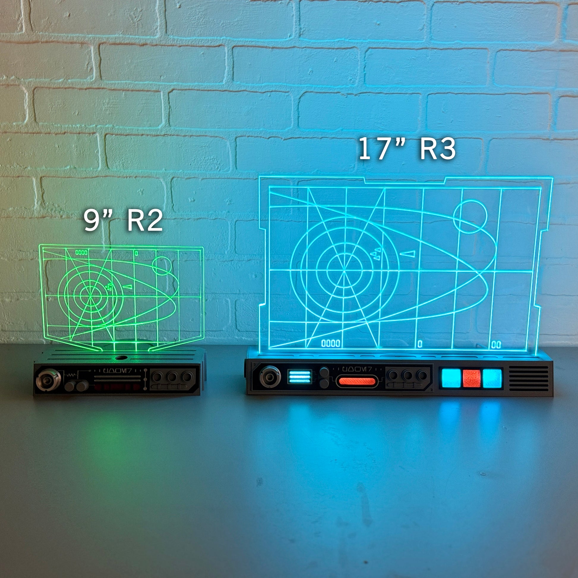 SW Inspired 17" Heads Up Display R3